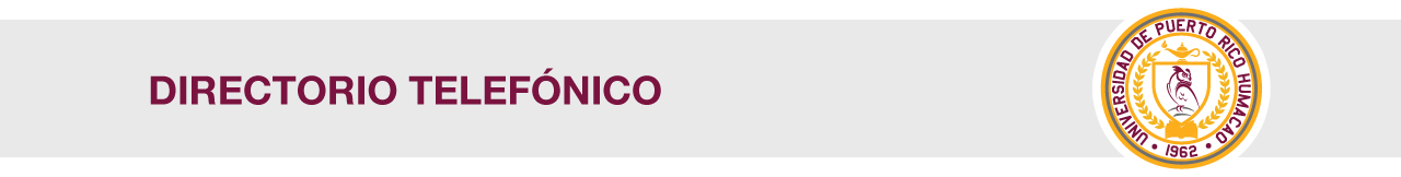 Cintillo de página de Directorio Telefónico