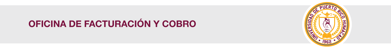 Cintillo de la Oficina de Facturación y Cobro