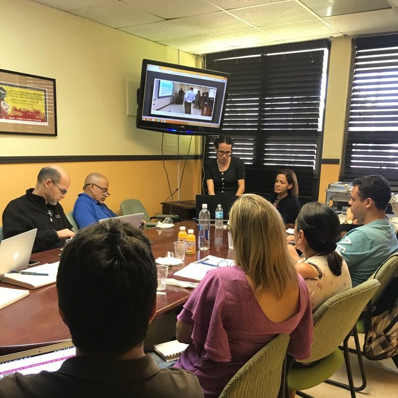 Reunión del Comité Institucional de Educación Distancia 2