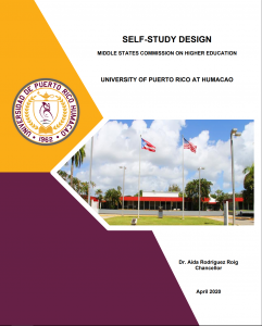 Self Study Design Diseño del Self Study de MSCHE