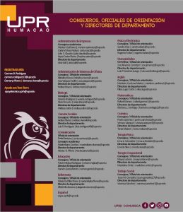 Directorio Contacto Directores Directorio de Contacto Estudiantil