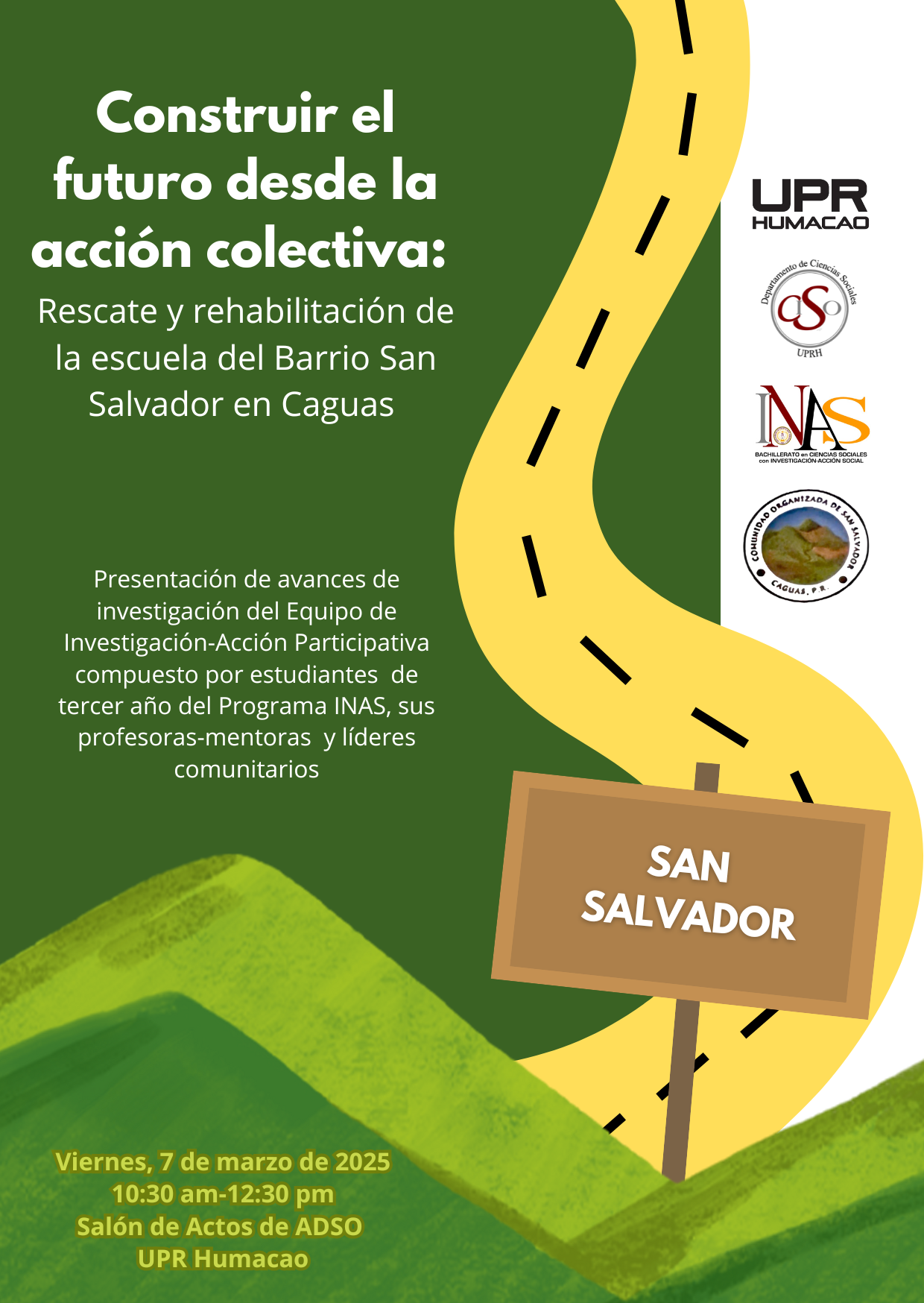 Presentación de avances de investigación - Construir el futuro desde la ...